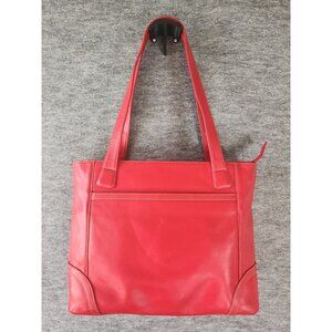 Levenger Bag Red Bag 4.5 x 14.5 x 11.5